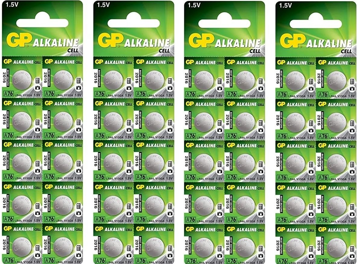 ᐅ • GP Alkaline LR44 multipack 1.5V (4 x blister 10) | Eenvoudig bij ...