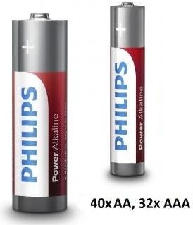 ᐅ • Philips alkaline batterijen - - 40 AA AAA | Eenvoudig KnoopcelGigant.be