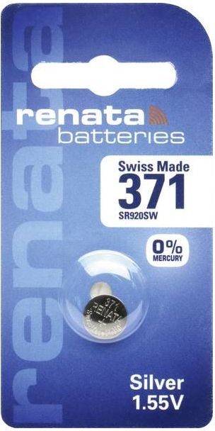 ᐅ • Renata 371 silver-oxide blister 1