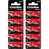 Camelion Alkaline AG3 multipack 3V (2 x blister 10)