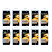 Duracell 312 hoortoestel batterij multipack (10 x blister 6)