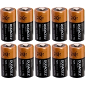 Duracell Lithium High Power CR123A 3v Bulk multipack 10 stuks