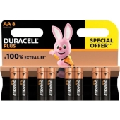 Duracell Plus Power Duralock Alkaline AA/LR6 blister 8