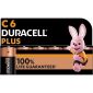 Duracell Plus Power Duralock Alkaline C/LR14 multipack 1,5V (3 x blister 2)