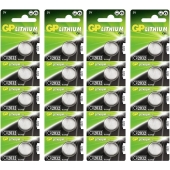 GP Lithium CR2032 multipack 3V (4 x blister 5)