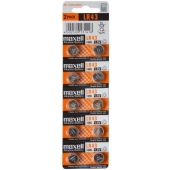 Maxell alkaline LR43 blister 10