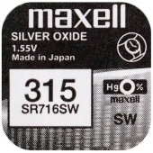 Maxell Silver Oxide 315 blister 1