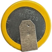 Oplaadbare knoopcelbatterij ML1220 3V - 180 graden