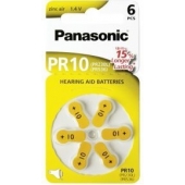 Panasonic PR10 hoortoestel batterij Zinc Air 6 stuks
