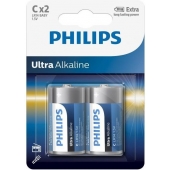 Philips Ultra Alkaline C/LR14 blister 2