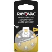 Rayovac Acoustic P10 Hoortoestel batterij