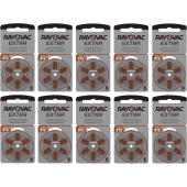 Rayovac Extra 312 Hoortoestel batterij multipack (10 x blister 6)