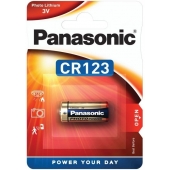 Panasonic CR123A Lithium 3V blister 1
