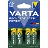 Varta oplaadbaar NimH AA/HR6 2100mah blister 4