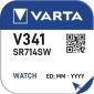 Varta 341 silver-oxide blister 1